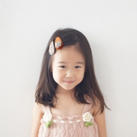 Girl Hair Clip Geometric Button Set (GHP9180)